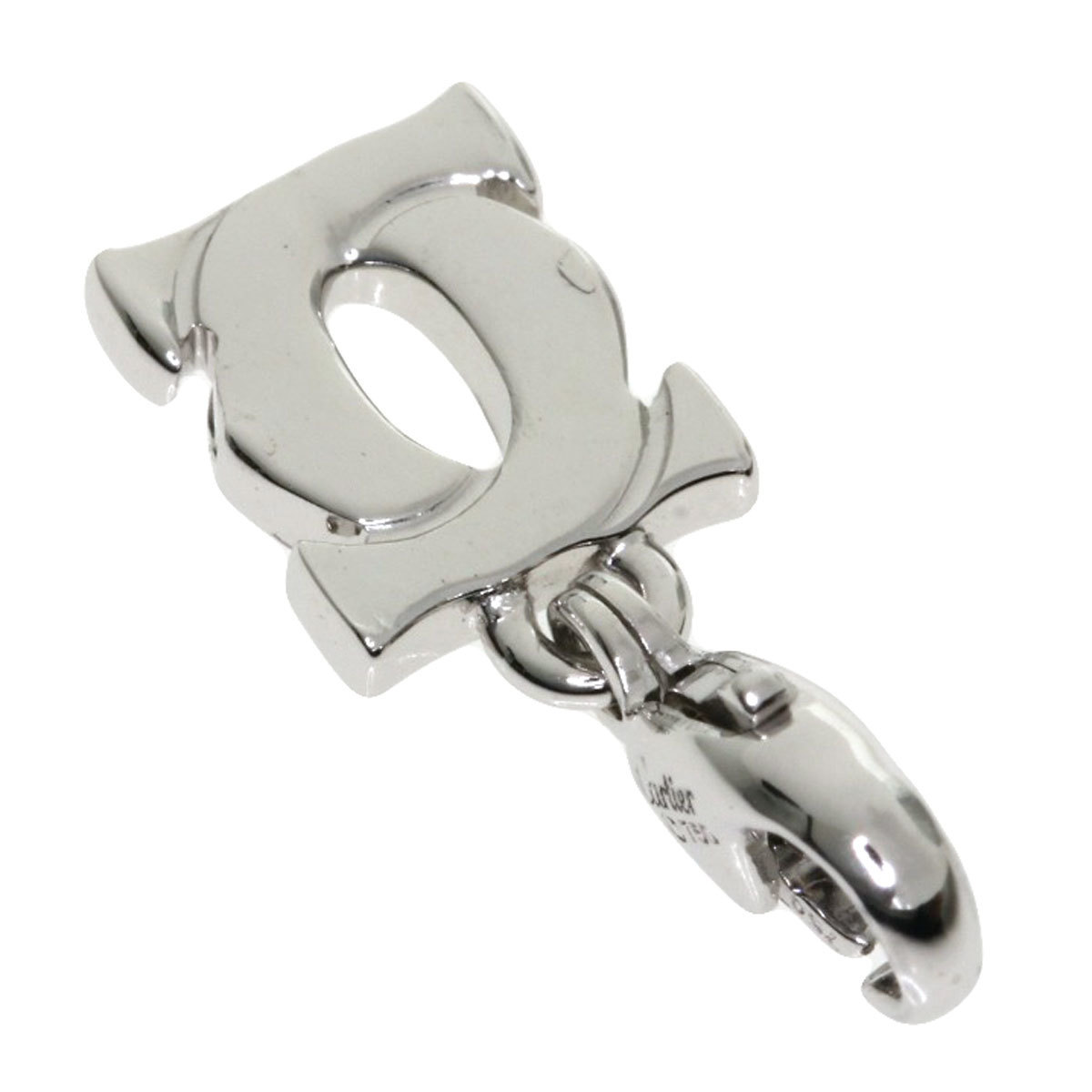 

Cartier Double C 18K White Gold Charms and Pendants