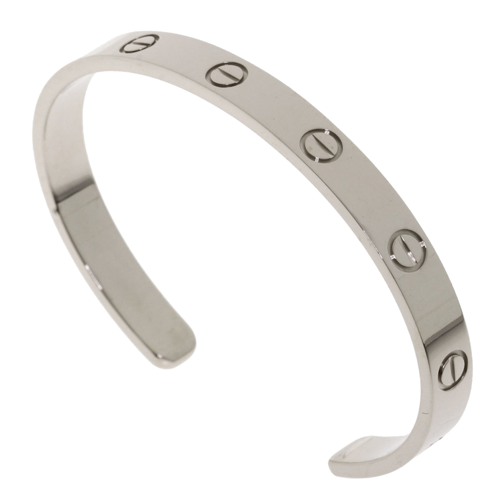 

Cartier Love 18K White Gold Bracelet 17