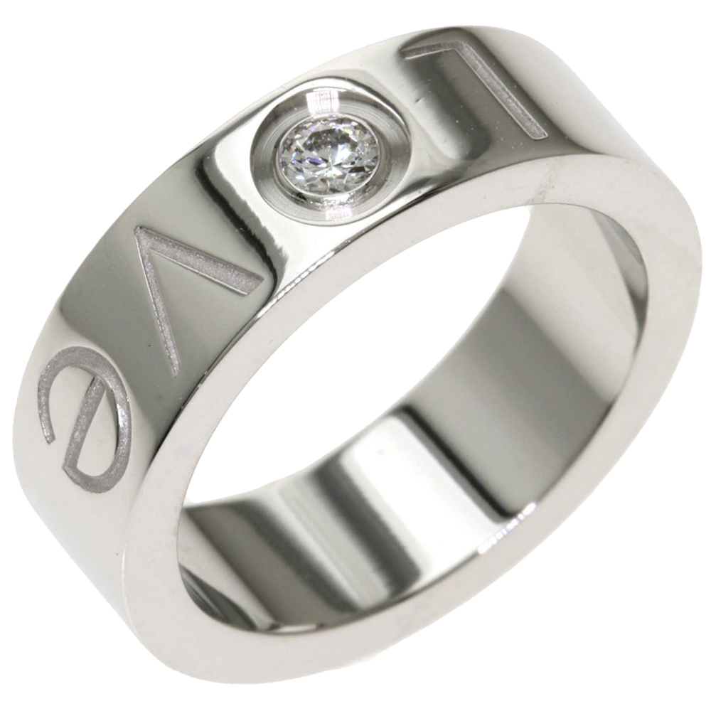 

Cartier Love 18K White Gold Diamond Ring EU
