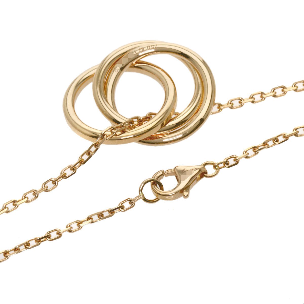

Cartier Trinity 18K Rose Gold Sappire Necklace