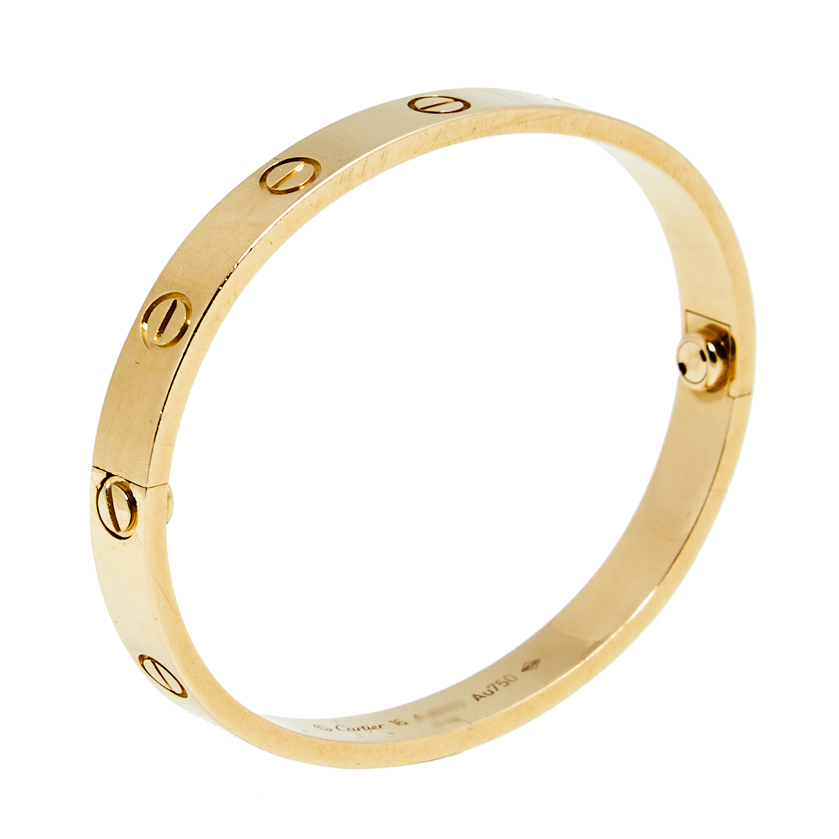

Cartier Love 18k Yellow Gold Bracelet 16