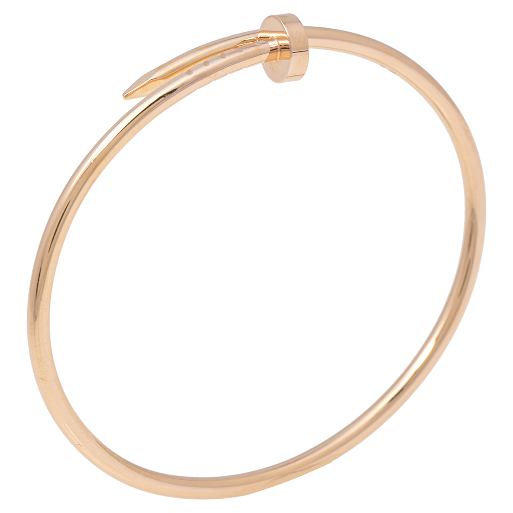 

Cartier Juste Un Clou 18k Rose Gold Small Model Bracelet 16