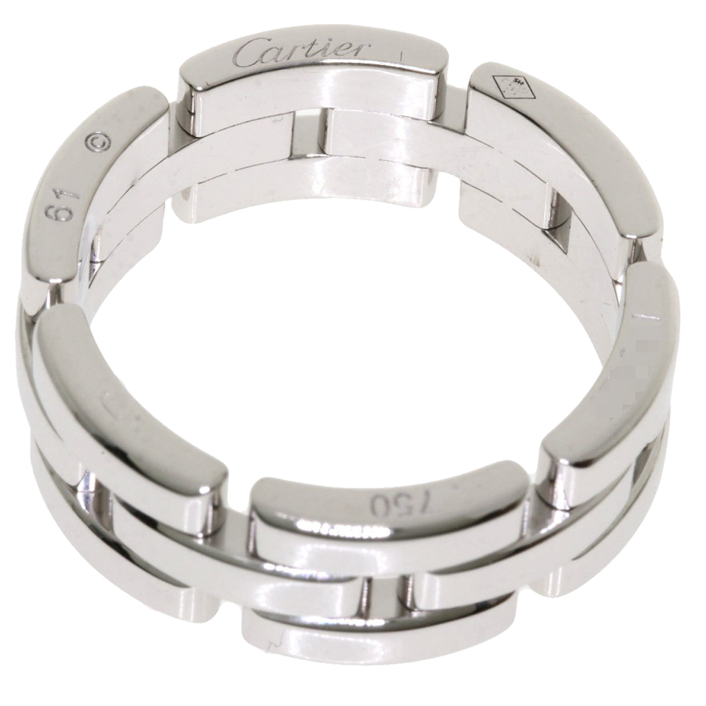 

Cartier Maillon Panthere 18K White Gold Ring EU