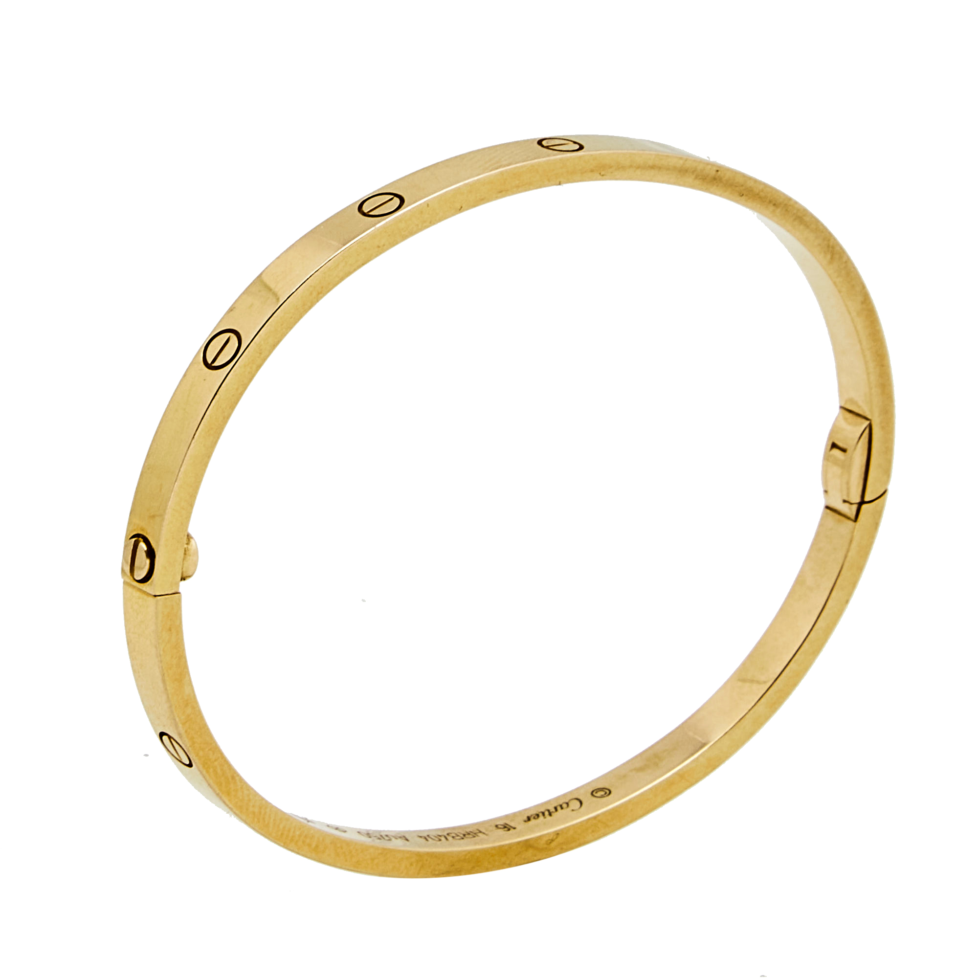 

Cartier Love 18k Yellow Gold Small Model Bracelet 16