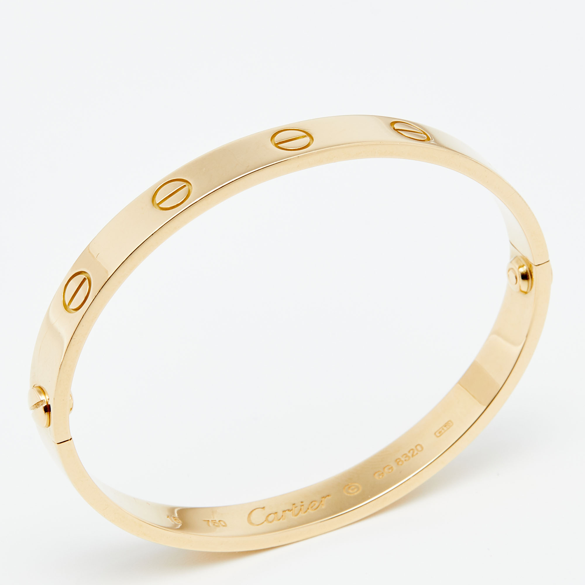 

Cartier Love 18K Yellow Gold Bracelet 16
