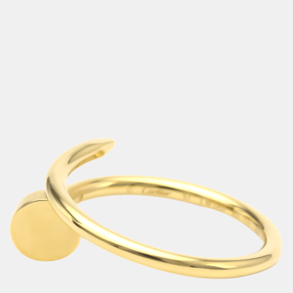 

Cartier Juste Un Clou Small 18K Yellow Gold Ring EU 51