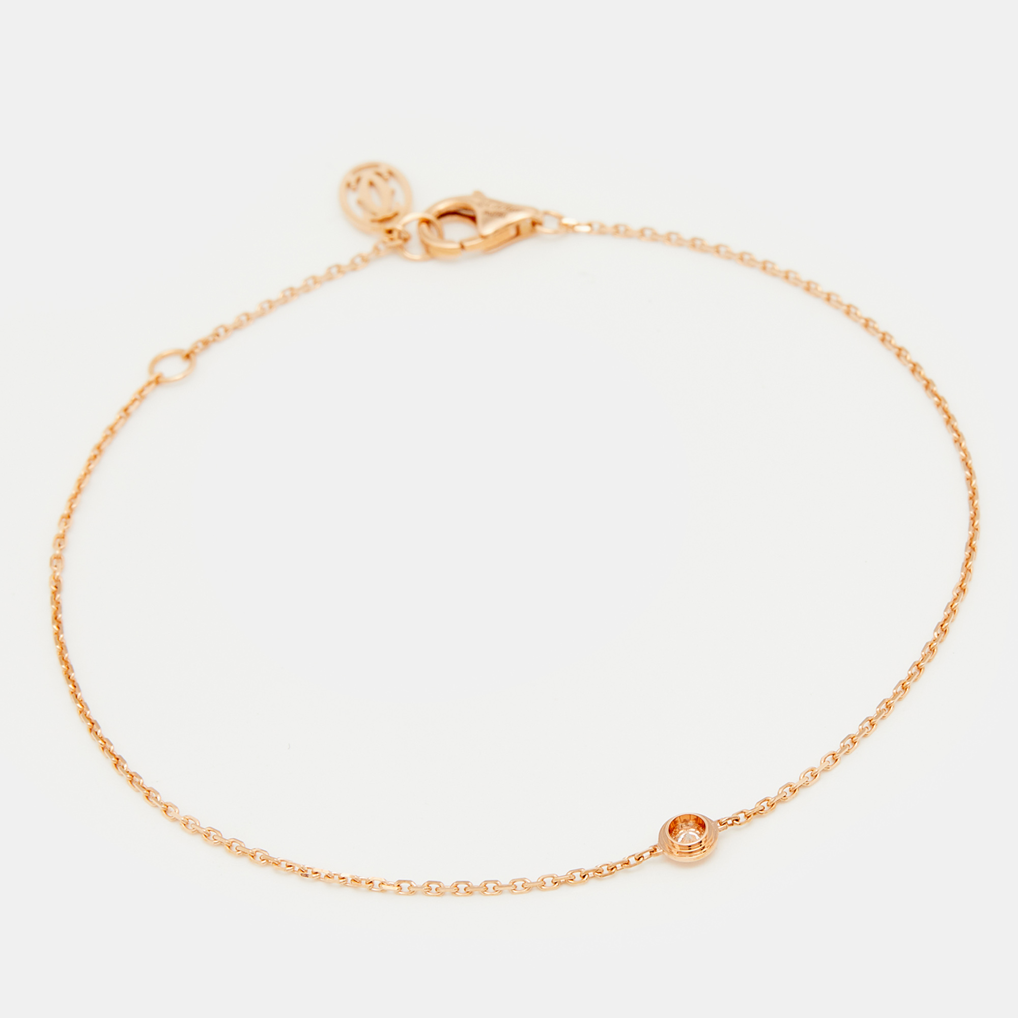 

Cartier D'Amour Diamond 18K Rose Gold  Model Bracelet