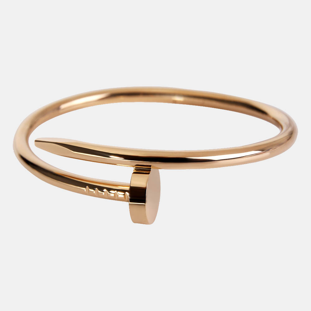 

Cartier Juste Un Clou 18K Yellow Gold Bracelet 15