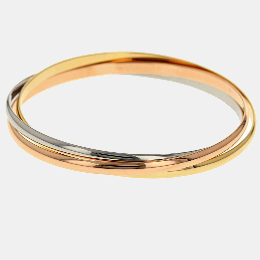 

Cartier Trinity 18K Yellow Gold White Gold and Rose Gold Bracelet 6