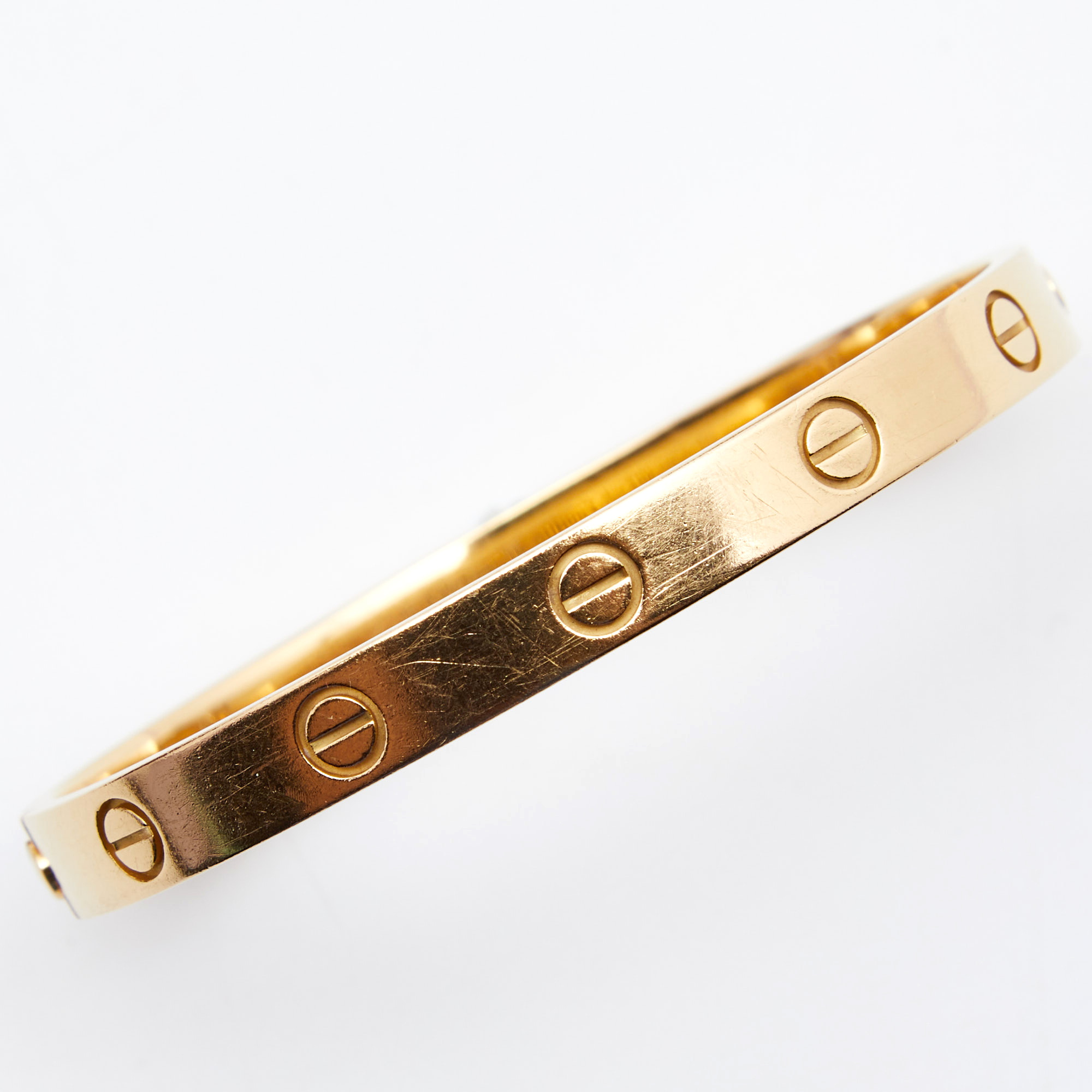 

Cartier Love 18K Yellow Gold Bracelet 16
