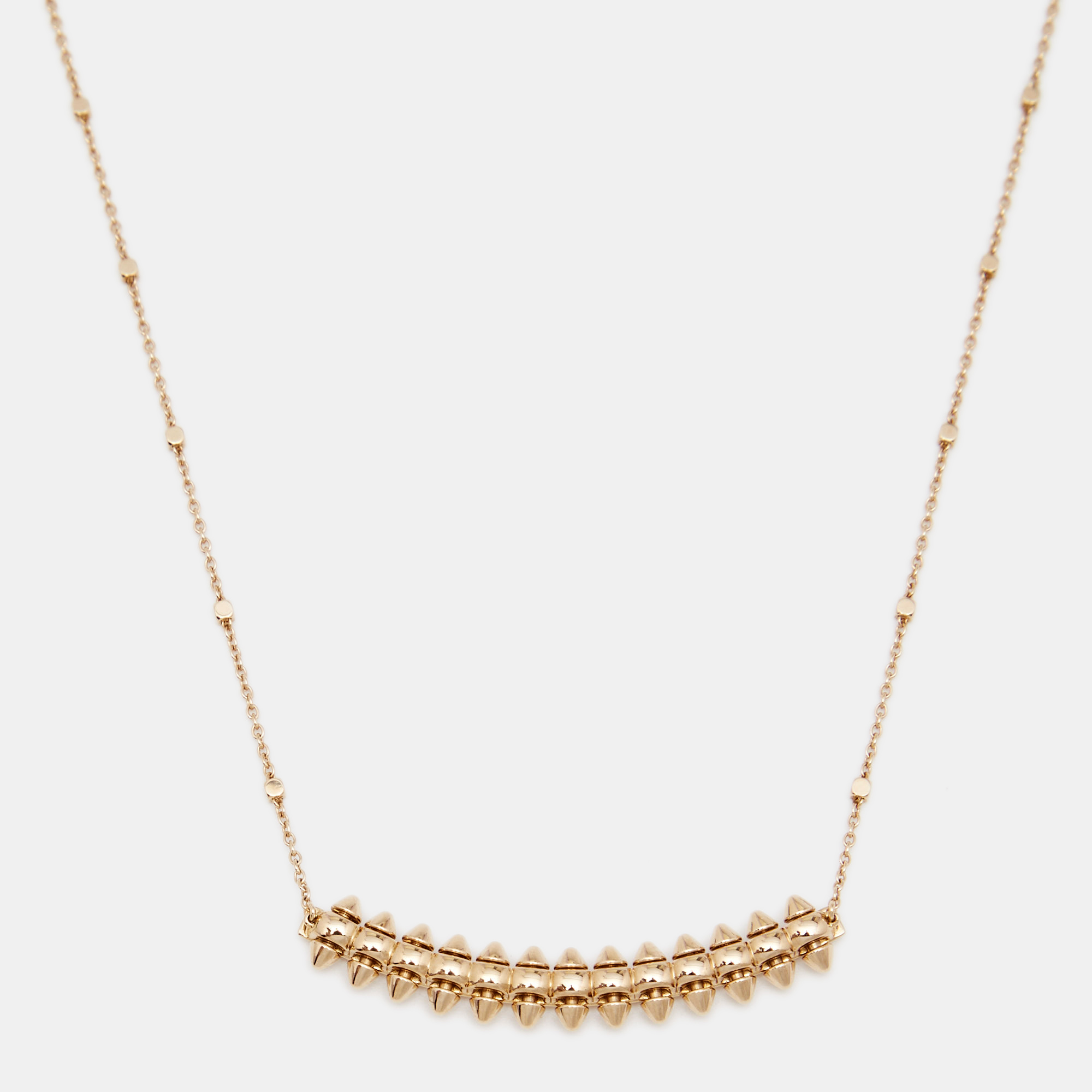 

Cartier Yellow Gold Clash De Cartier 18k Rose Gold Small Model Necklace