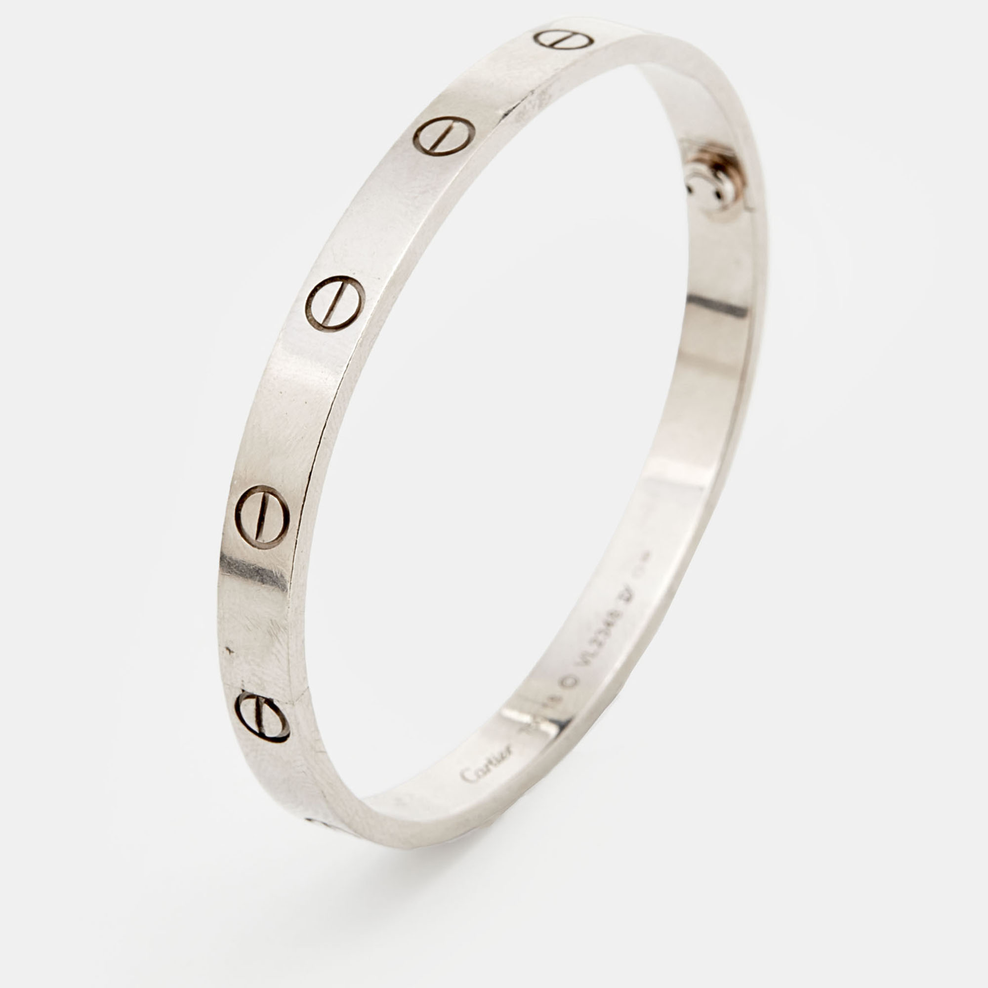 

Cartier Love 18k White Gold Bracelet 18