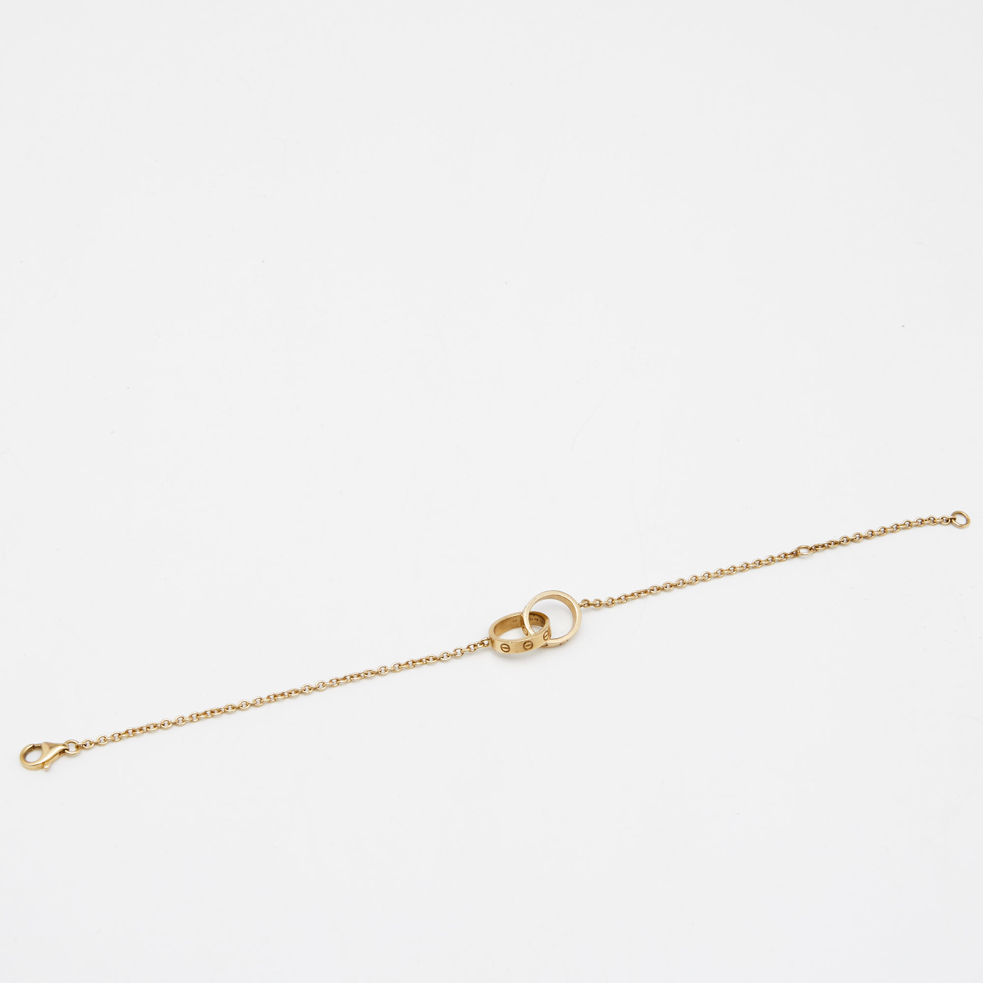 

Cartier Love Interlocking Loop 18K Yellow Gold Bracelet