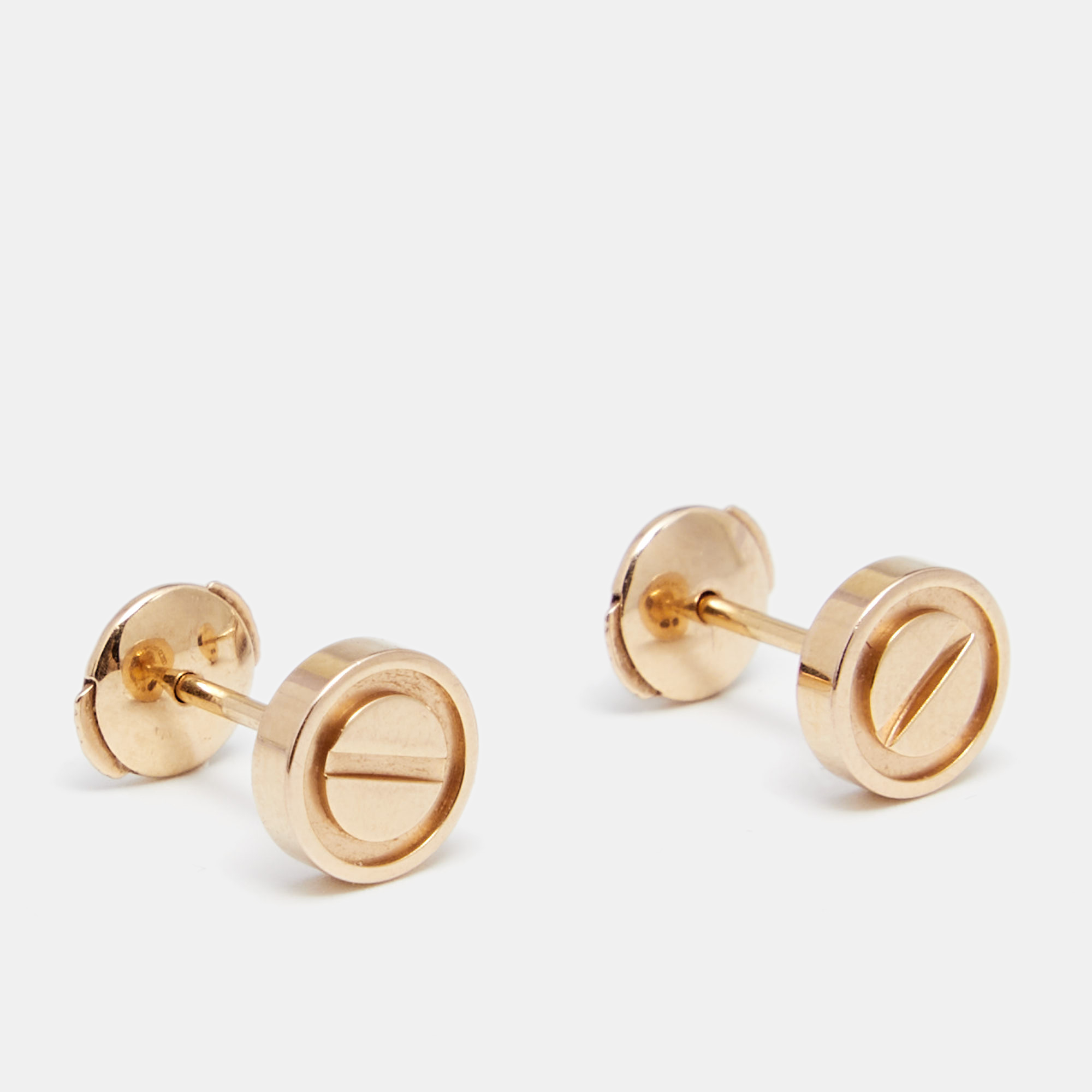 

Cartier Love 18k Rose Gold Stud Earrings