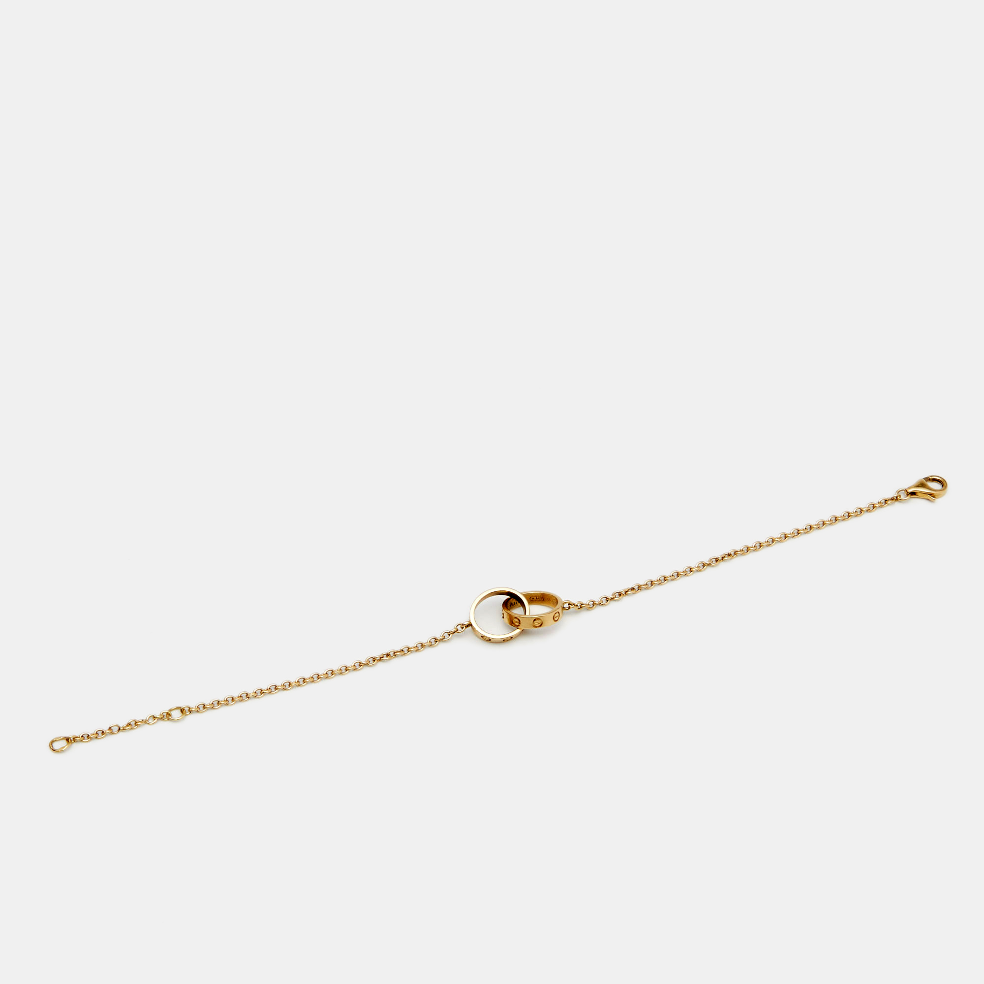 

Cartier Love Interlocking Loops 18k Yellow Gold Bracelet