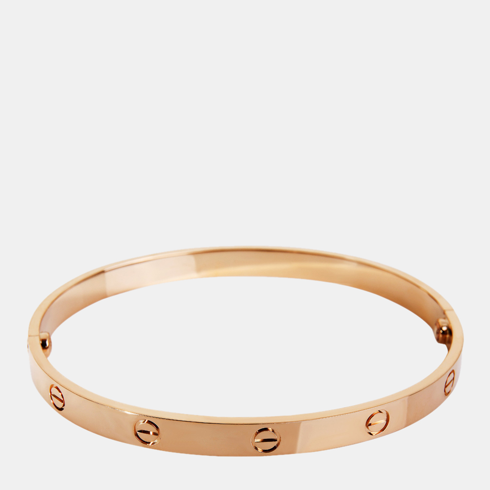 

Cartier Love 18K Yellow Gold Bracelet 21