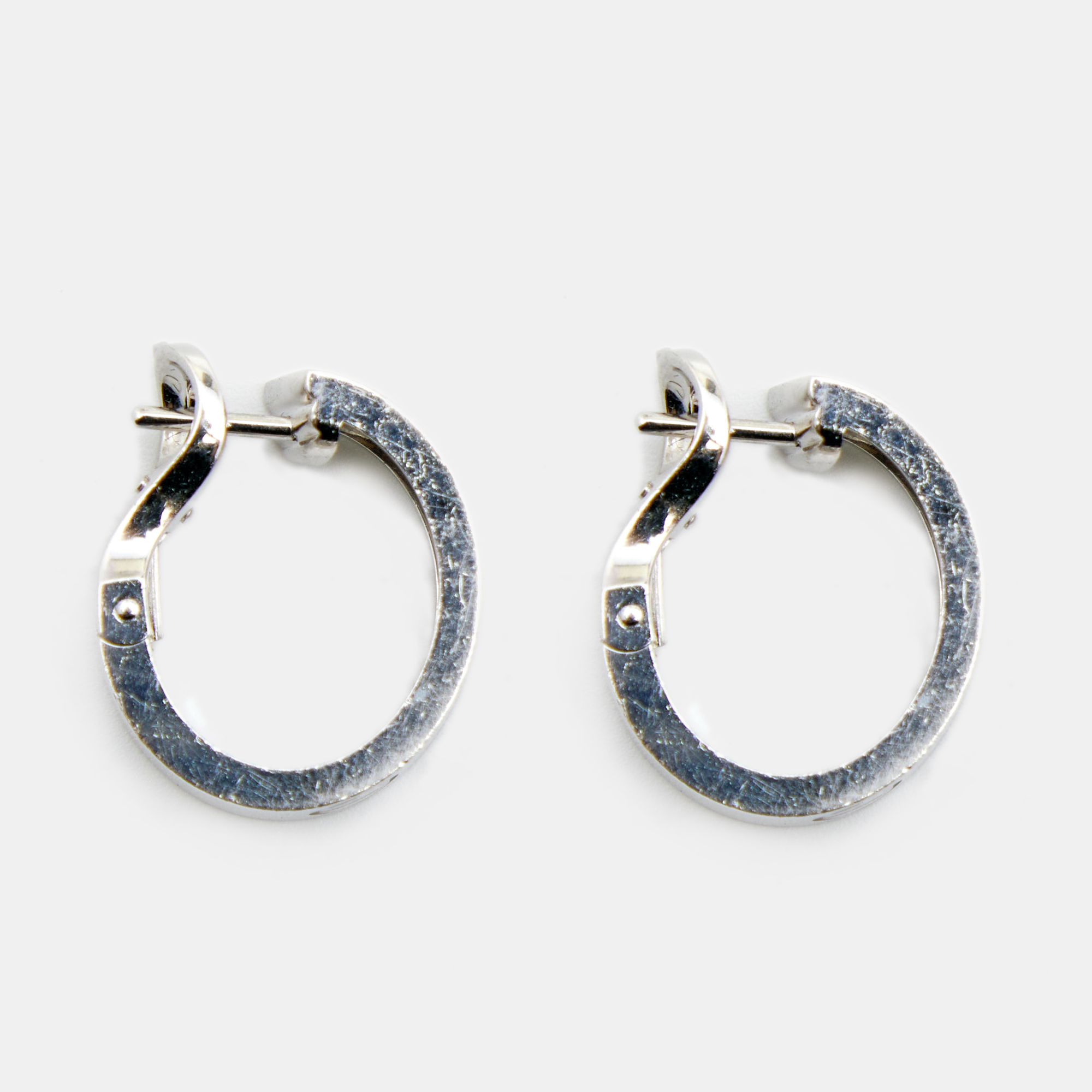 

Cartier Love Diamonds 18k White Gold Earrings