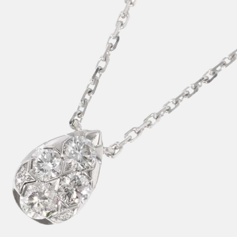 

Cartier Etincelle de Cartier 18K White Gold Diamond Necklace