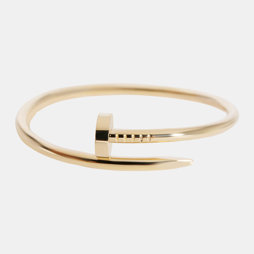 

Cartier Juste Un Clou 18K Yellow Gold Bracelet 16