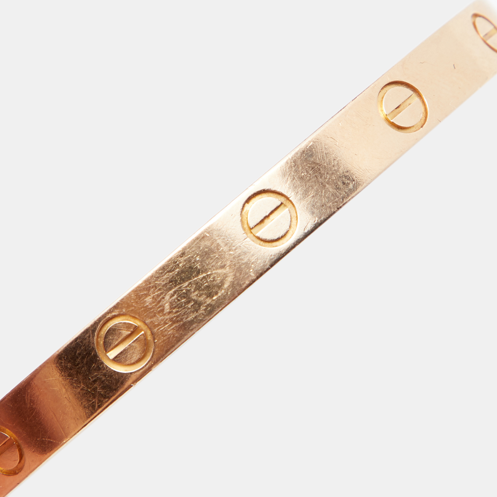 

Cartier Love 18k Rose Gold Bracelet 17