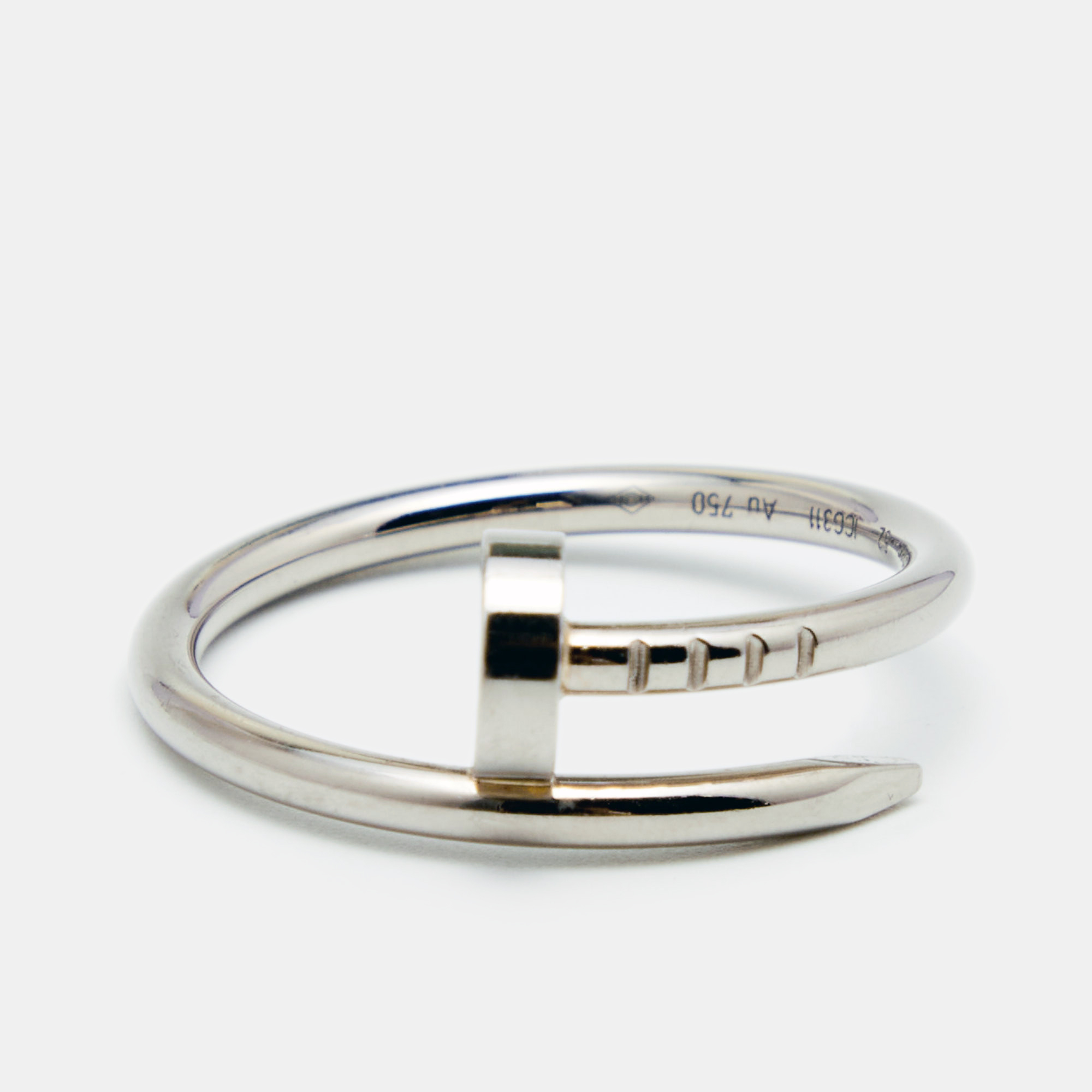 

Cartier Juste Un Clou 18k White Gold Small Model Ring Size