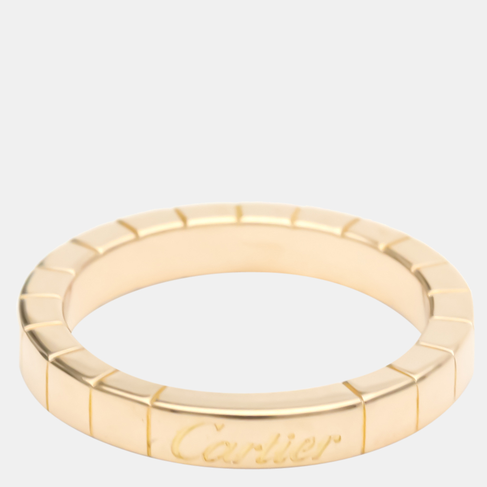 

Cartier Lanieres Band 18K Rose Gold Ring EU