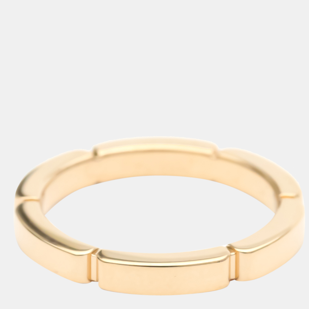 

Cartier Maillon Panthere Wedding Band 18K Rose Gold Diamond Ring EU