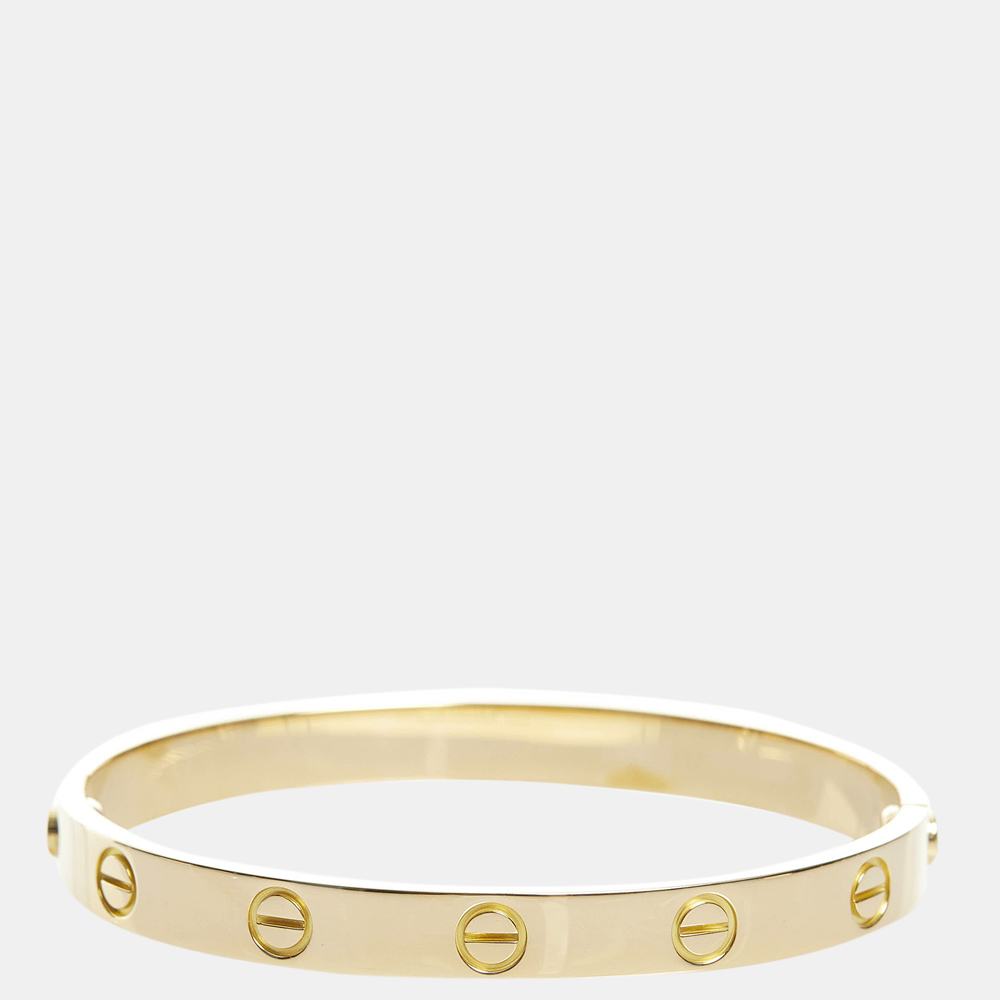 

Cartier Gold LOVE Bracelet Classical Model in Yellow Gold