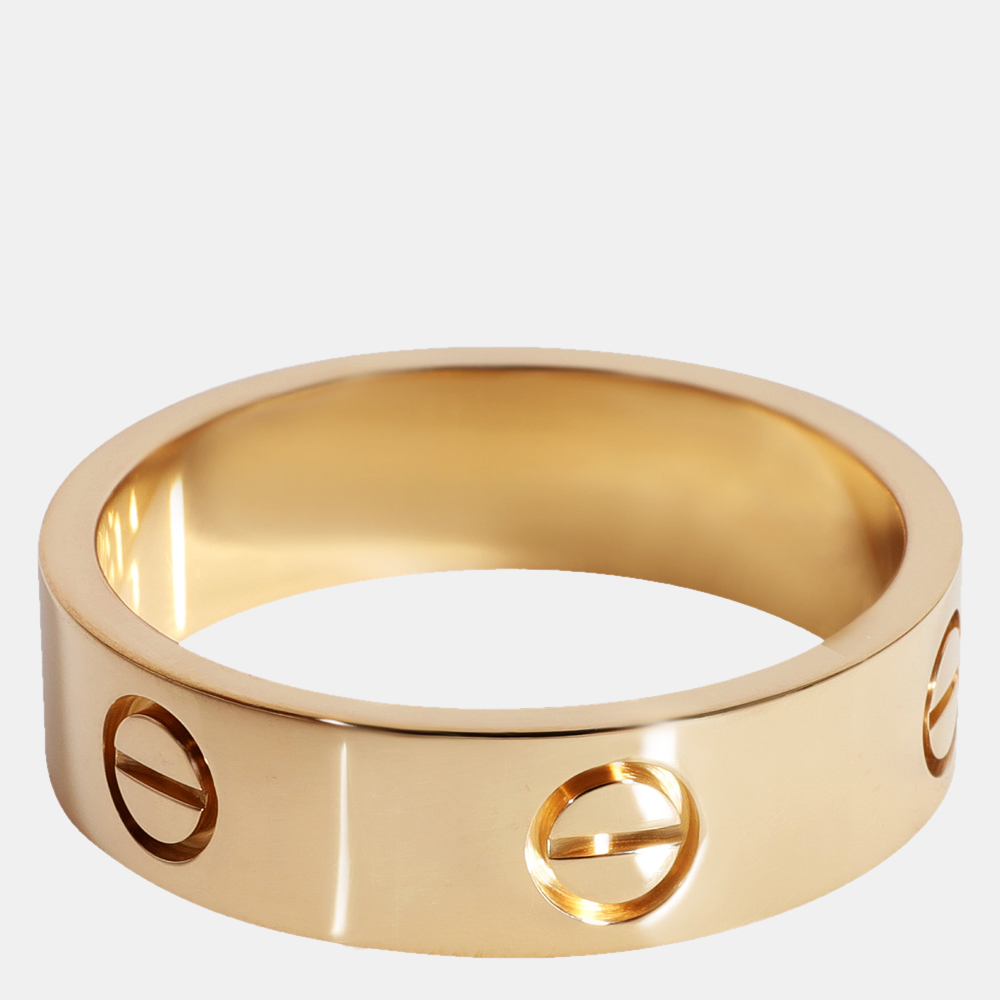 

Cartier Love 18K Yellow Gold Ring EU