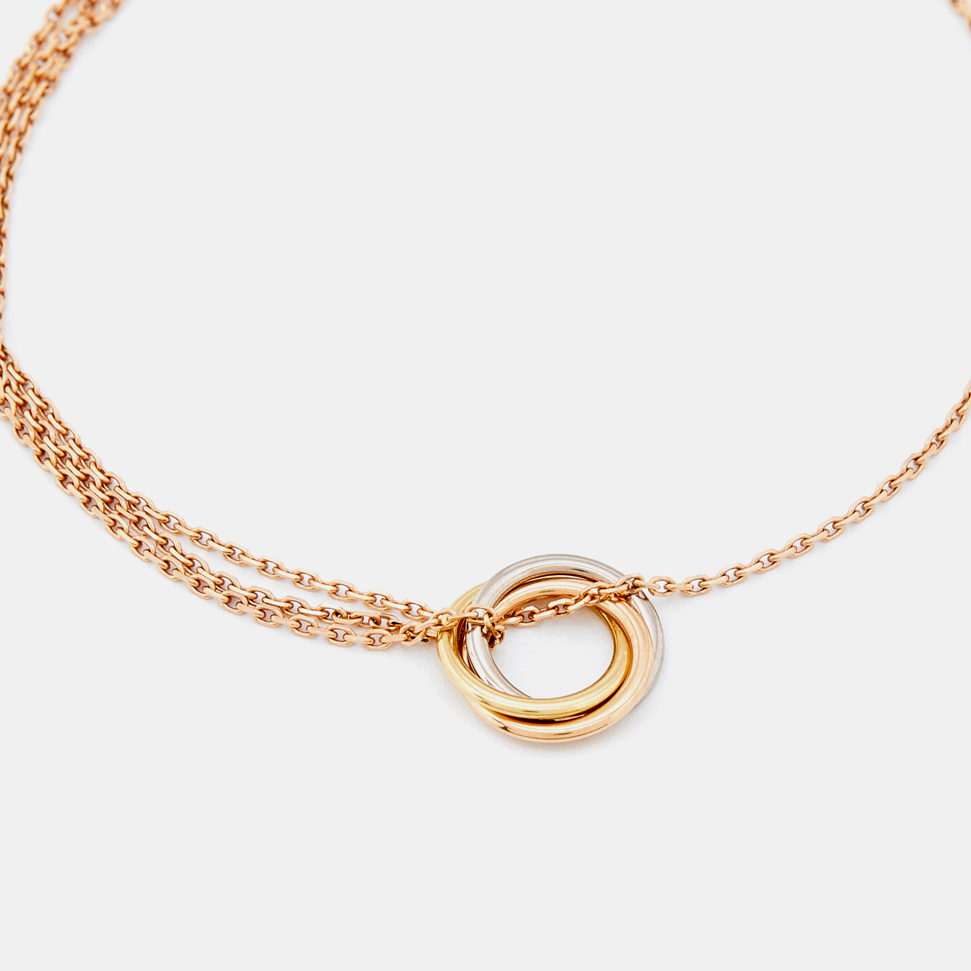 

Cartier Trinity de Cartier 18k Three Tone Gold Bracelet