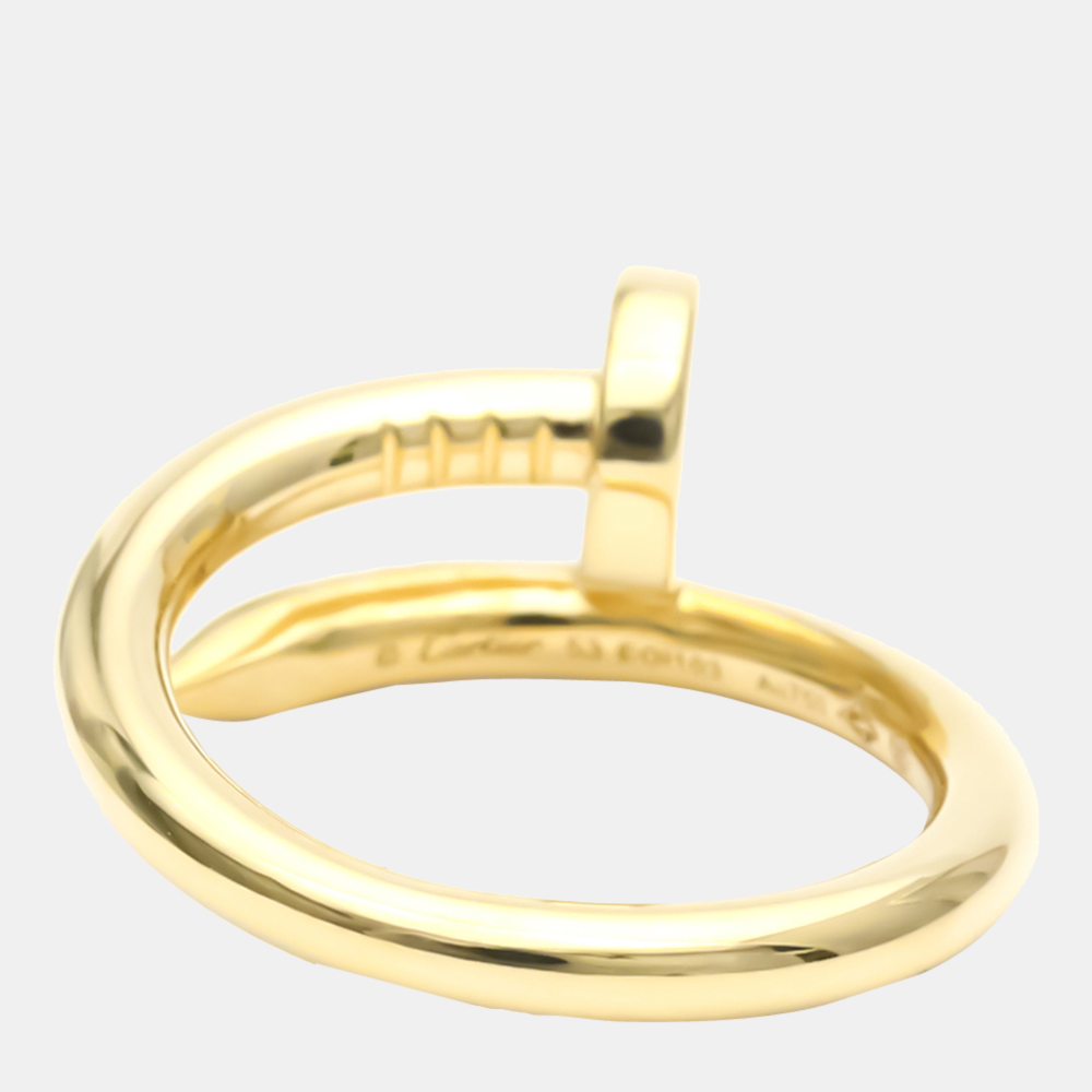 

Cartier Juste Un Clou 18K Yellow Gold Ring EU