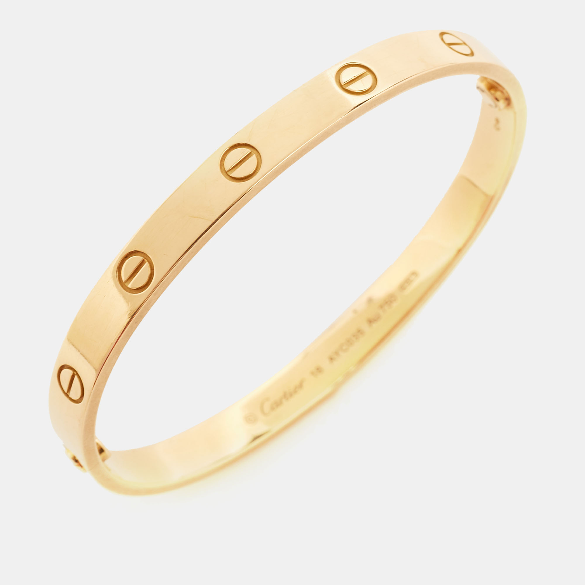 

Cartier Love 18k Yellow Gold Bracelet 18