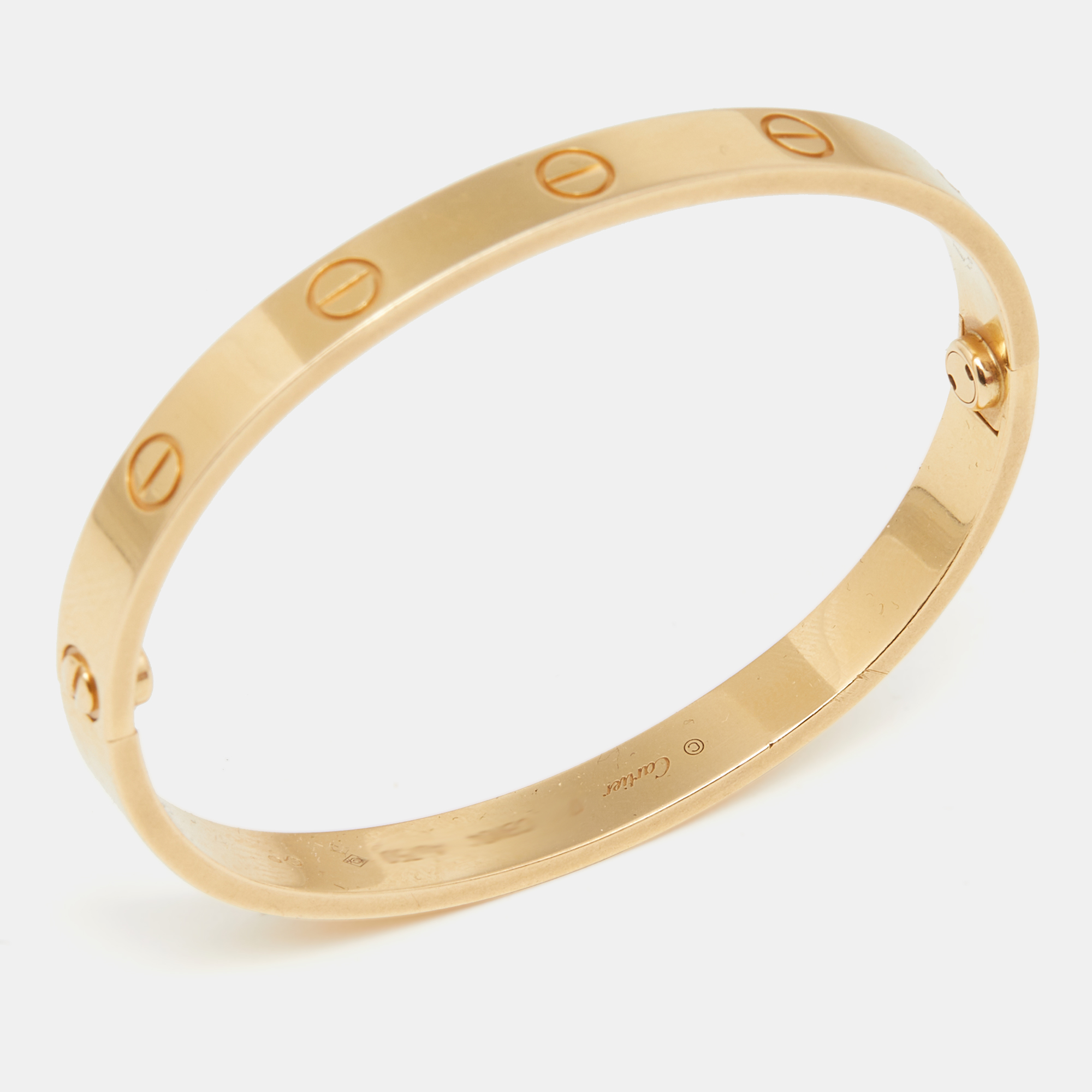 

Cartier Love 18k Yellow Gold Bracelet 17