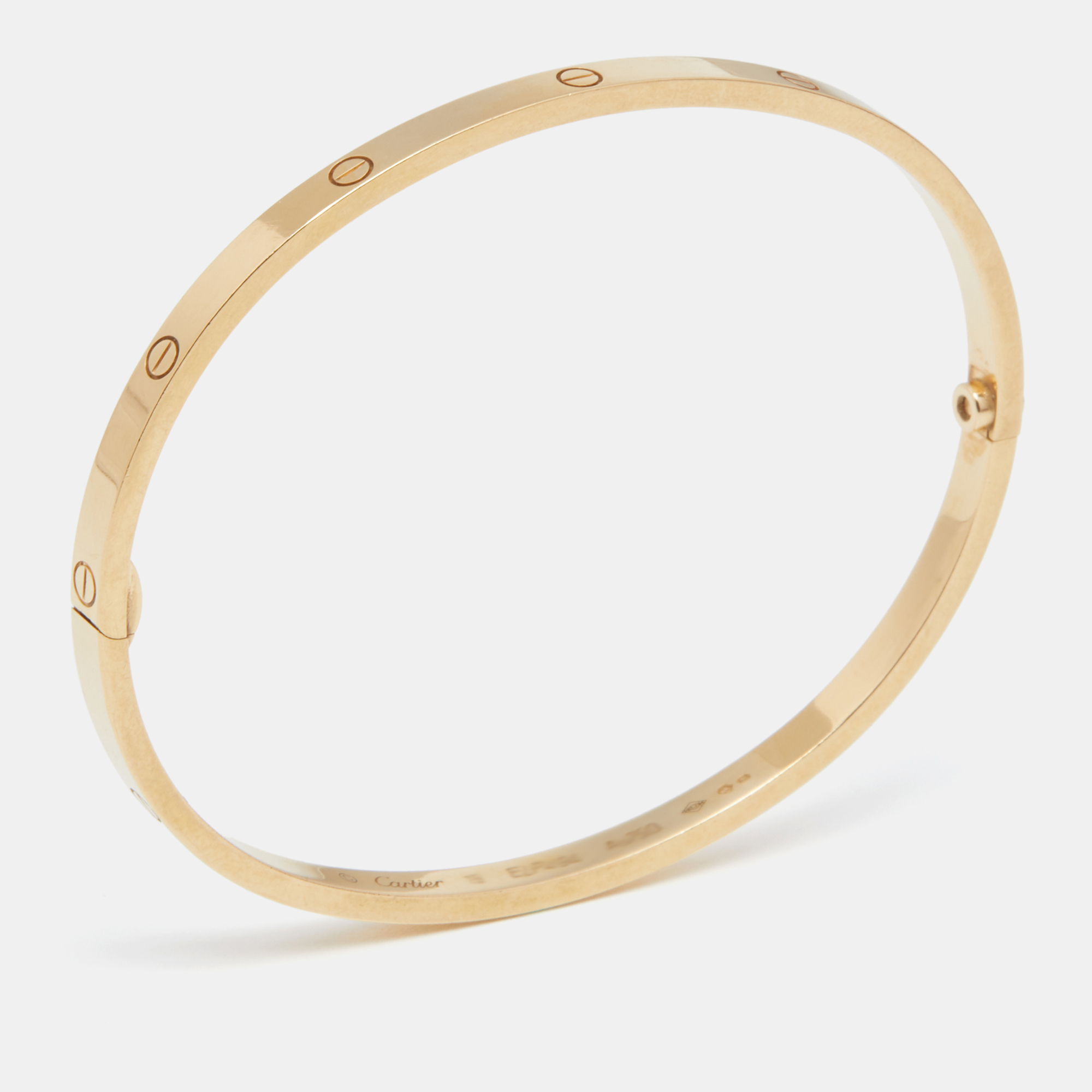 

Cartier Love 18k Yellow Gold Bracelet 19