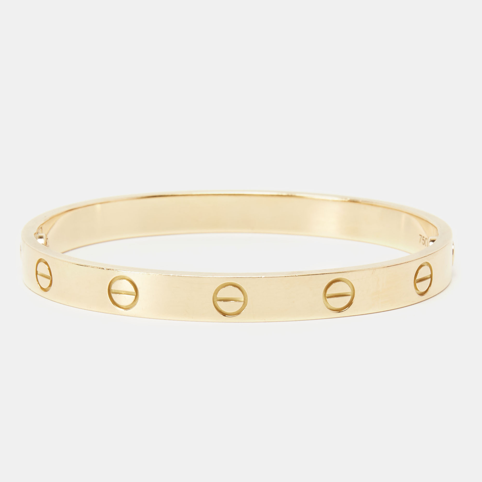 

Cartier Love 18k Yellow Gold Bracelet 16