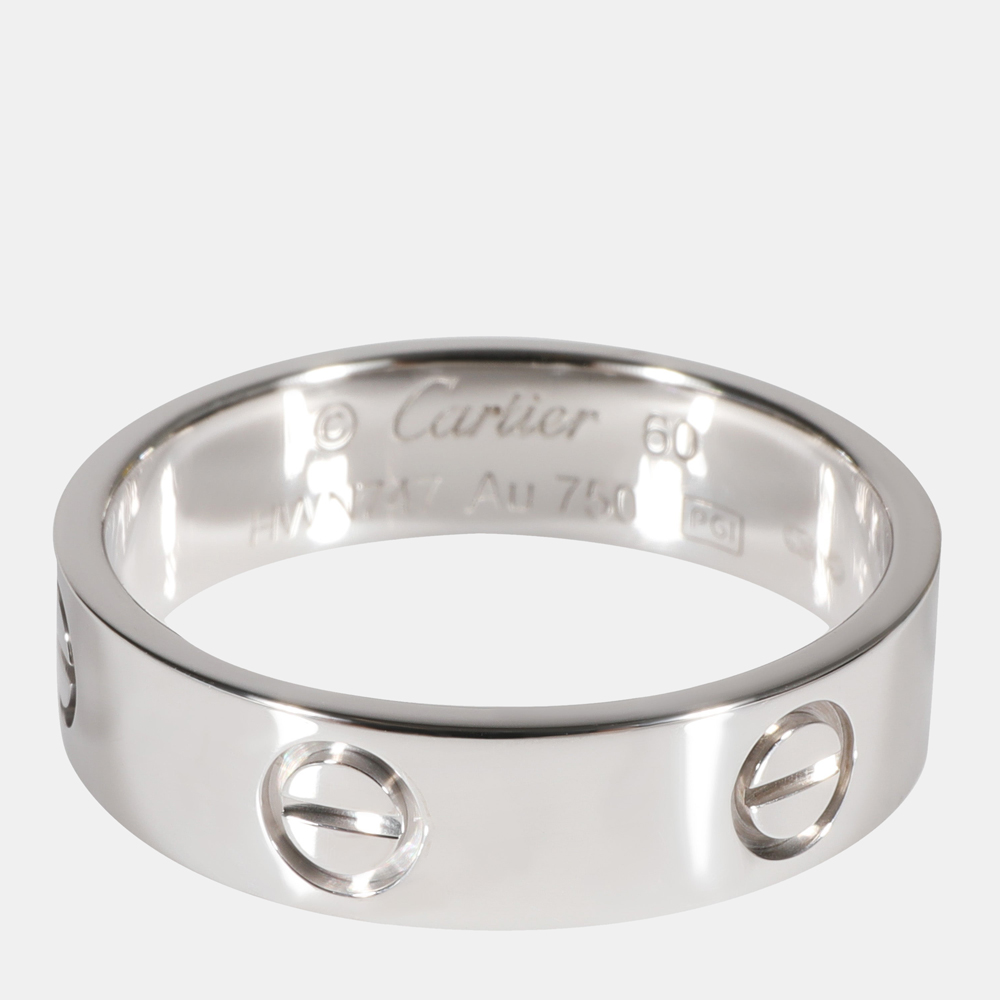 

Cartier Love Ring in 18k White Gold