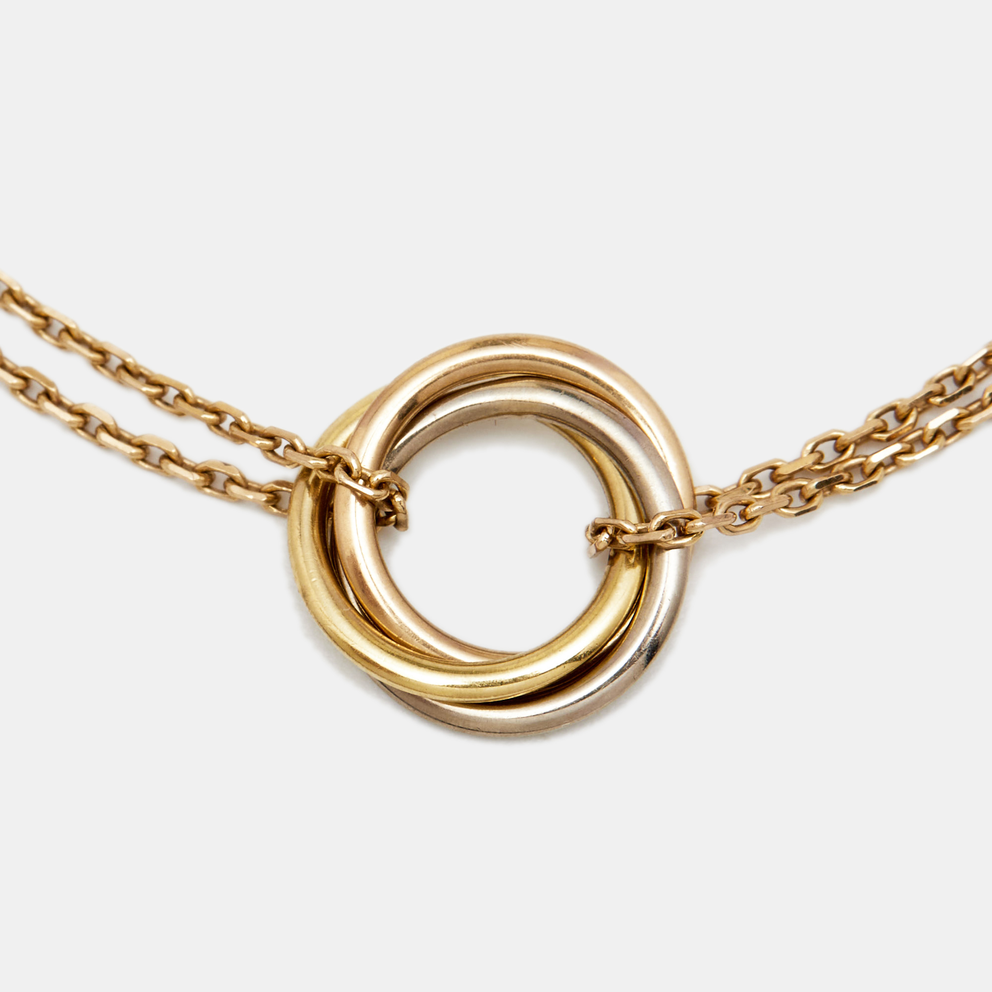 

Cartier Trinity 18k Three Tone Gold Bracelet