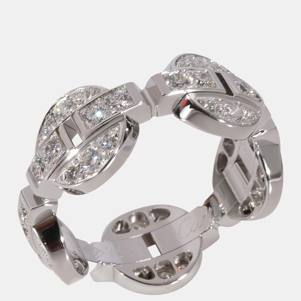 

Cartier Himalia Diamond Band in 18K White Gold 1.75 CTW