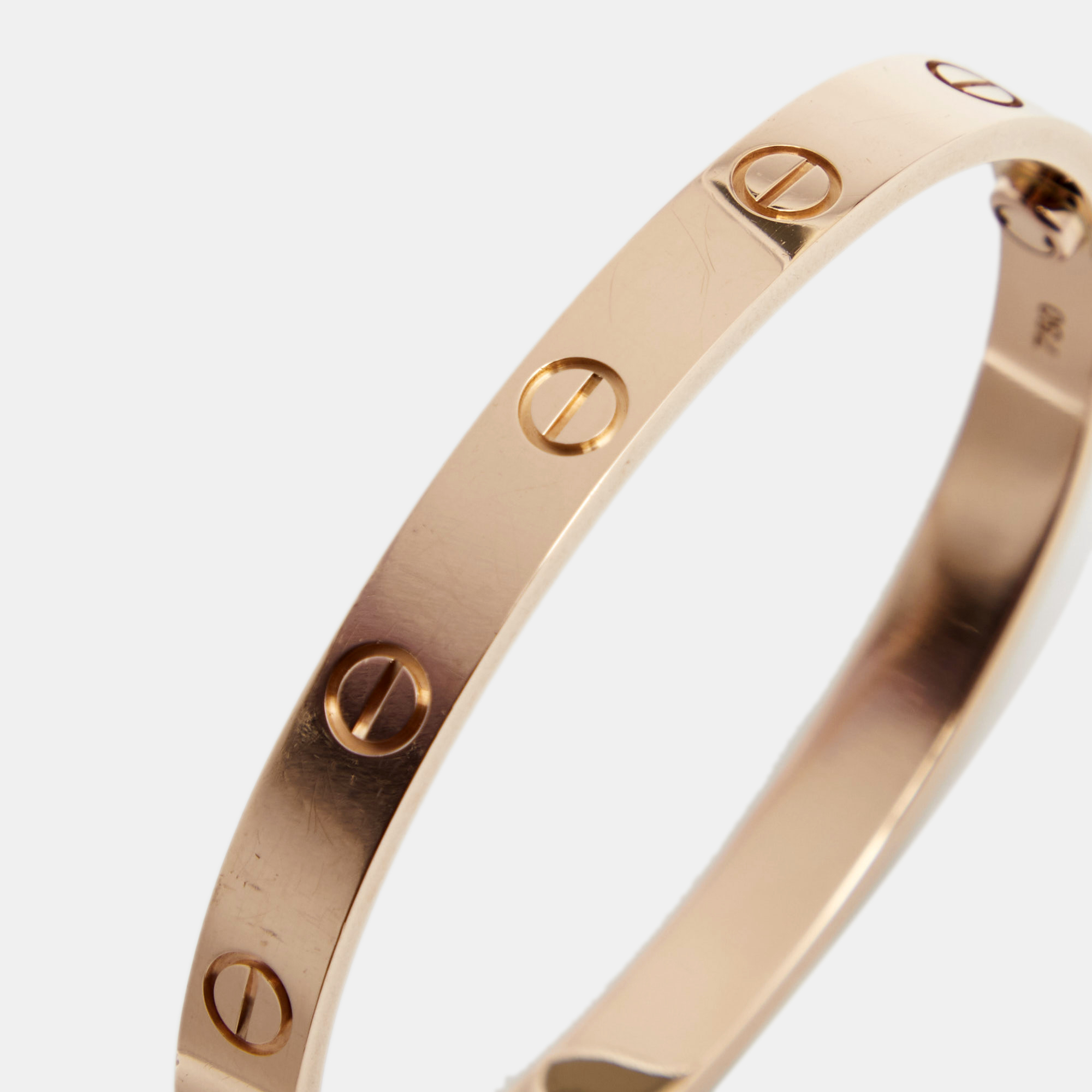 

Cartier Love 18k Rose Gold Bracelet 16