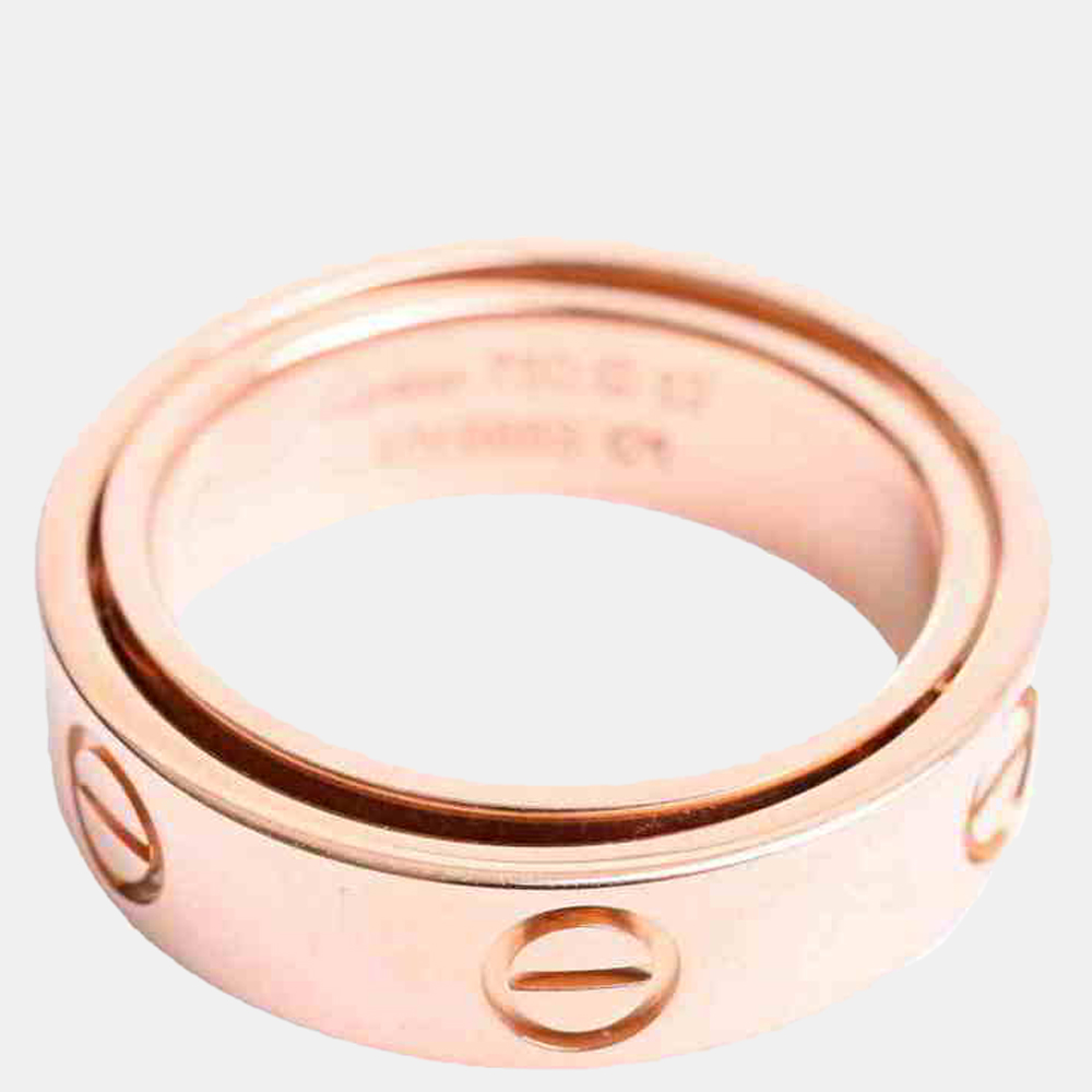 

Cartier Astro LOVE 18K Rose Gold Ring EU 52