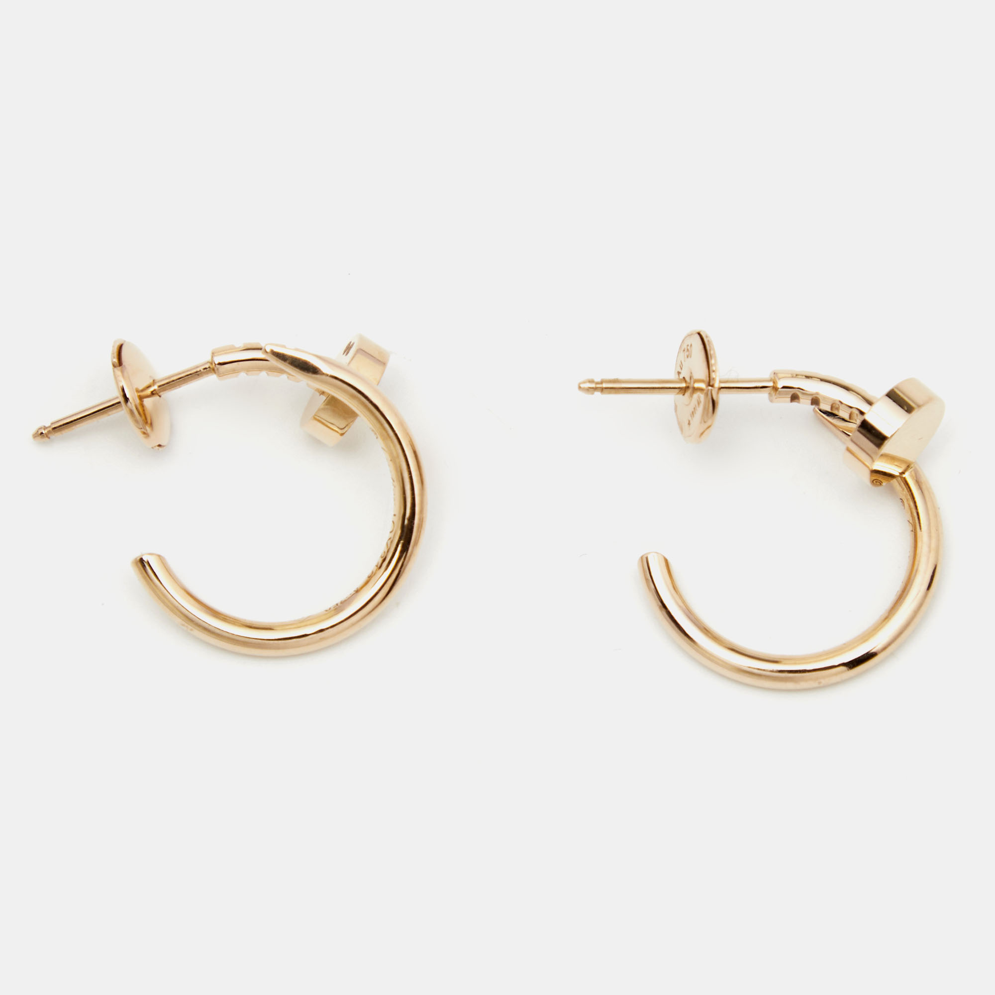 

Cartier Juste Un Clou 18k Rose Gold Earrings