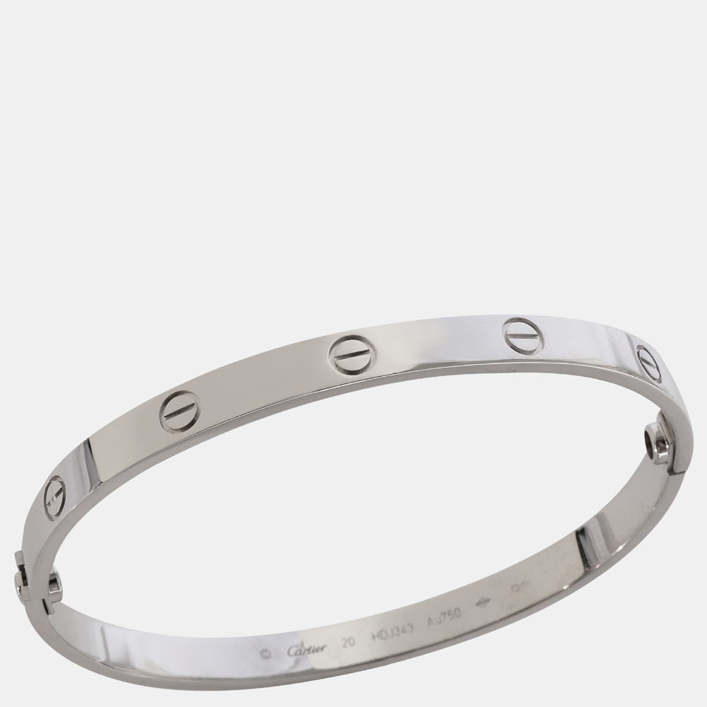 

Cartier Love Bracelet in 18k White Gold