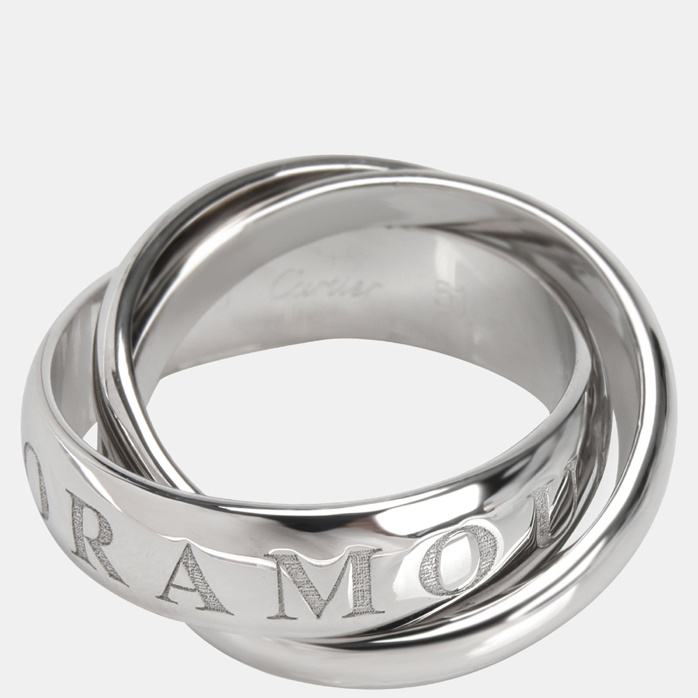 

Cartier Amour Trinity Ring in 18K White Gold