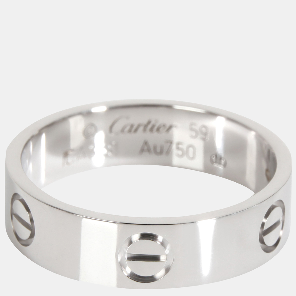 

Cartier Love Ring in 18k White Gold