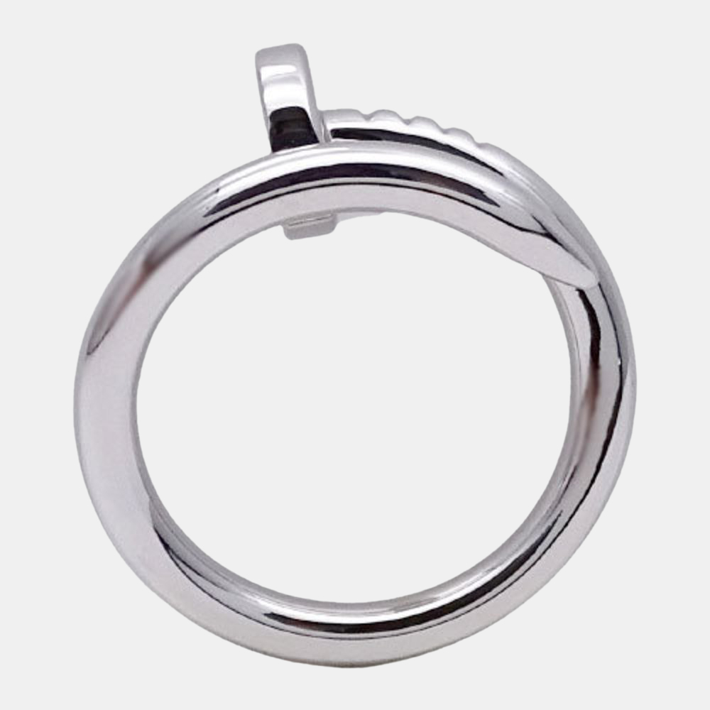 

Cartier Juste Un Clou 18K White Gold Ring EU 50