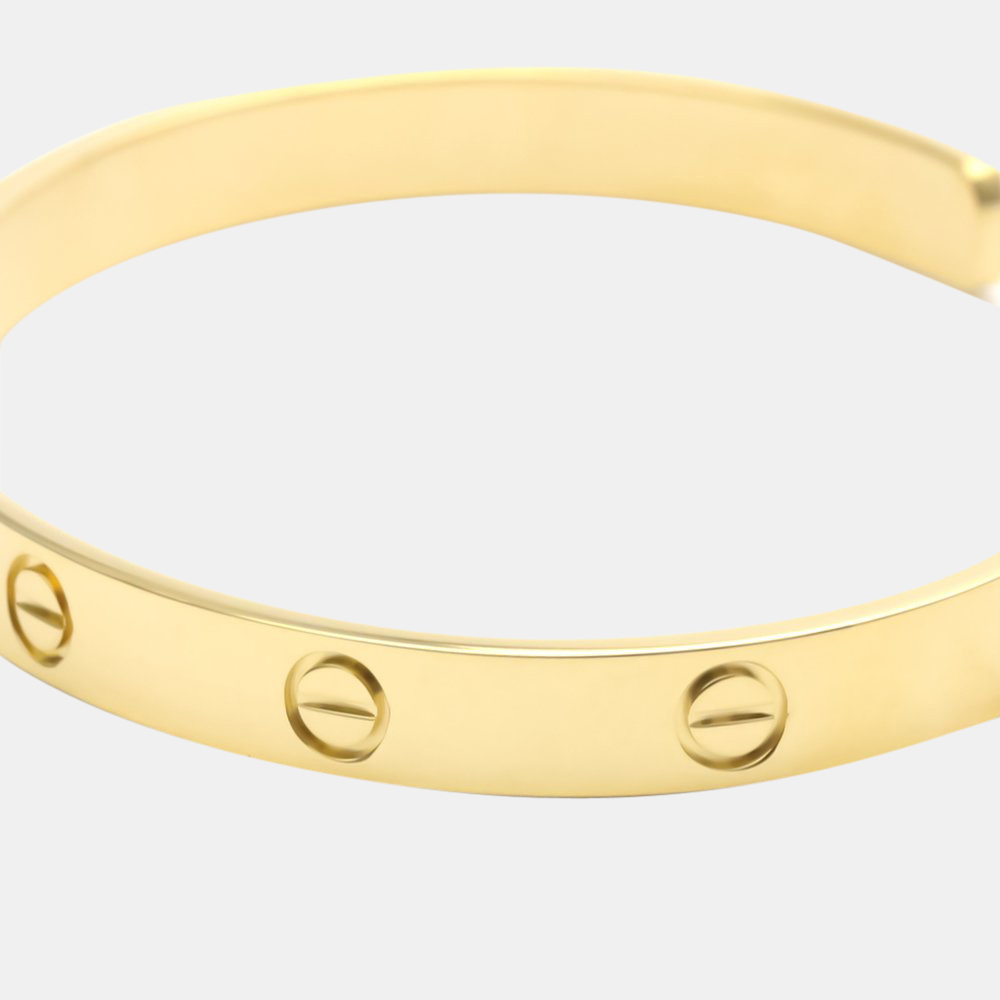 

Cartier Love 18K Yellow Gold Bracelet 19