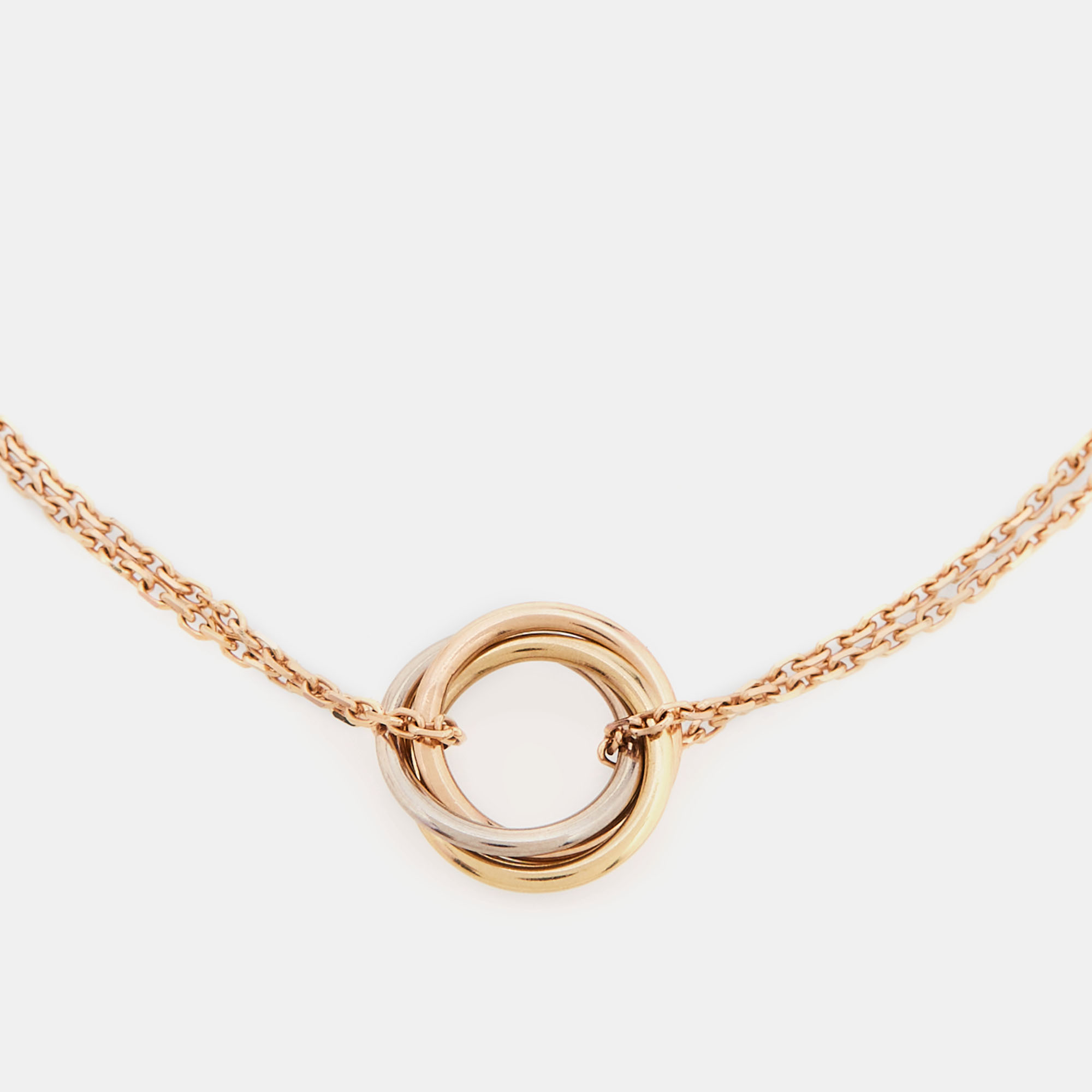

Cartier Trinity 18k Three Tone Gold Small Model Bracelet