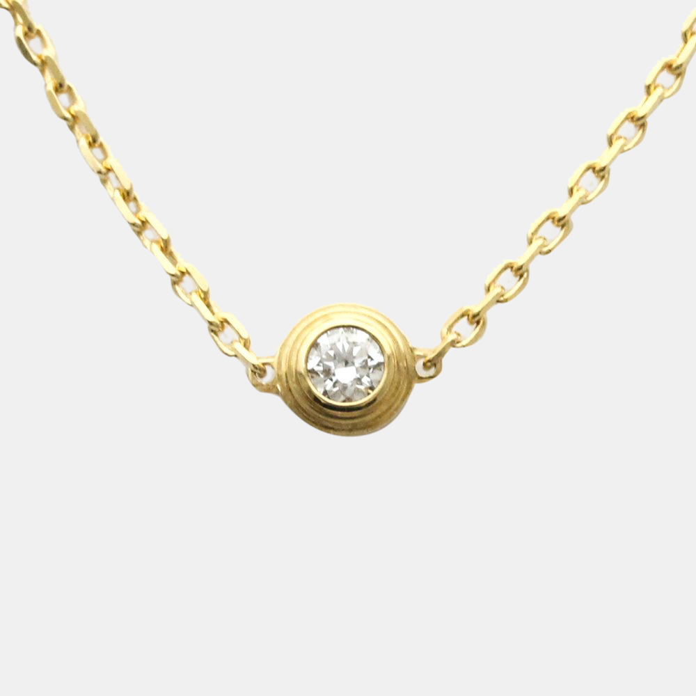 

Cartier Diamants Légers De Cartier  18K Yellow Gold Diamond Bracelet 15.5