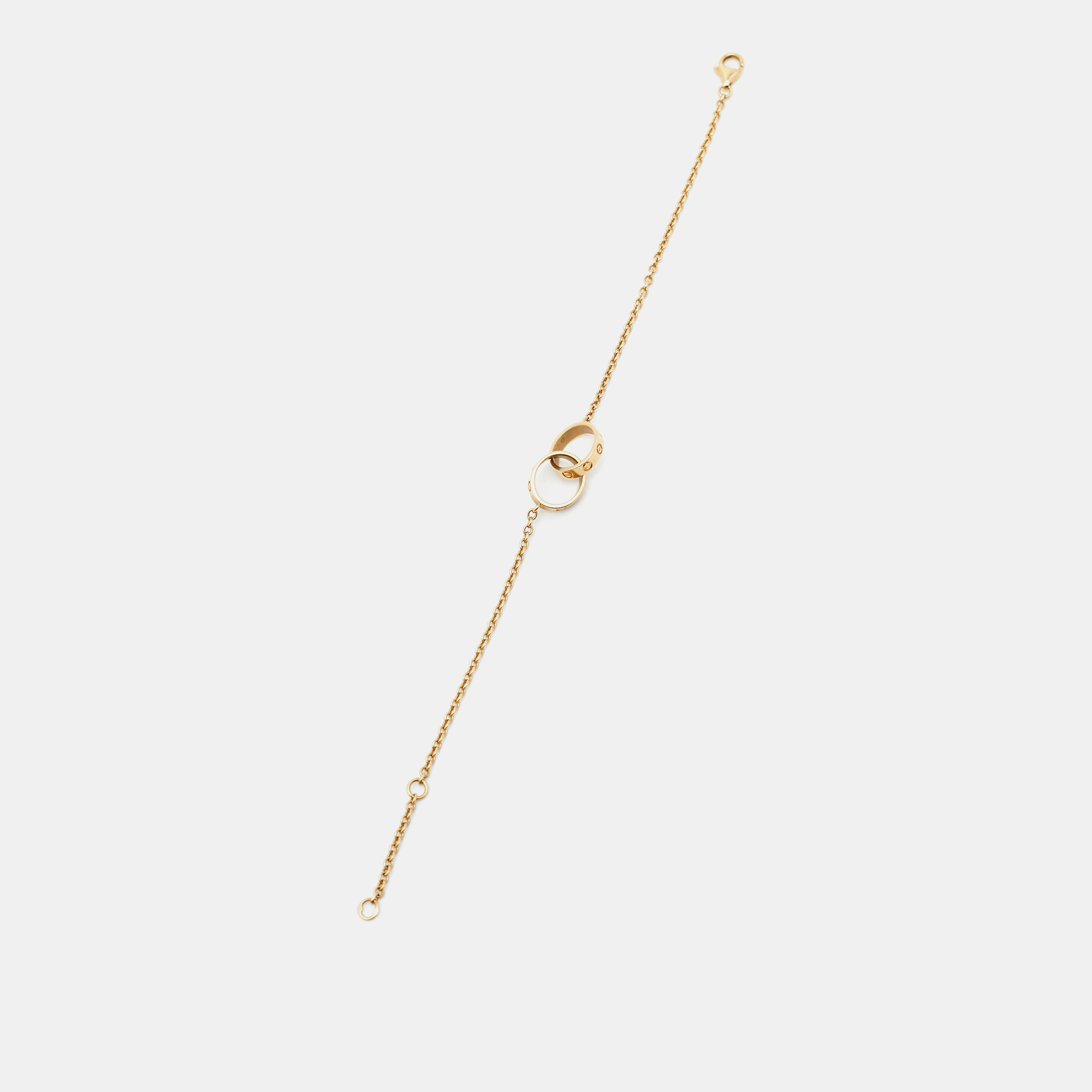 

Cartier Love Interlocking Loop 18k Yellow Gold Bracelet