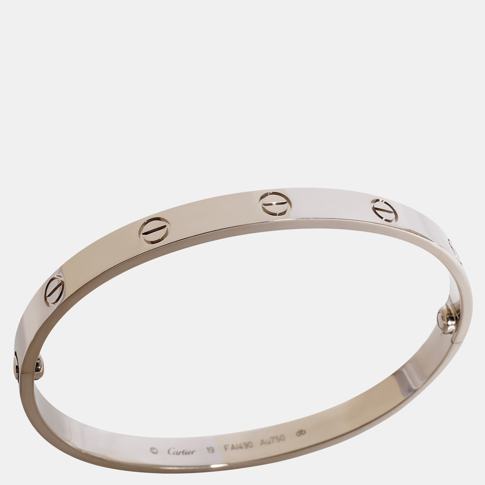 

Cartier Love Bracelet in 18K White Gold
